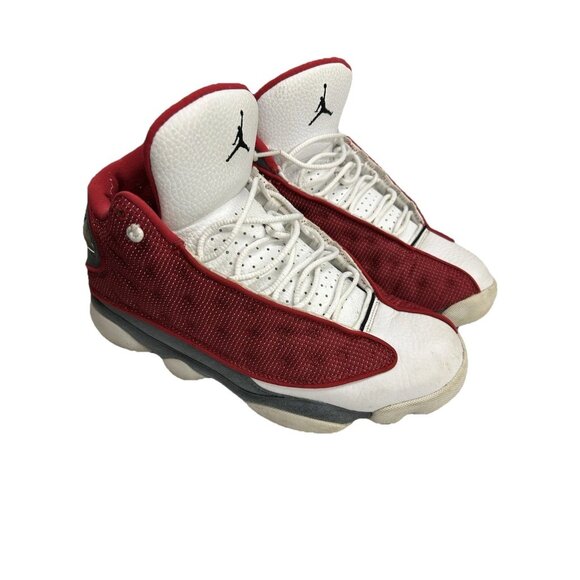nike air jordan retro 13 red flint grey